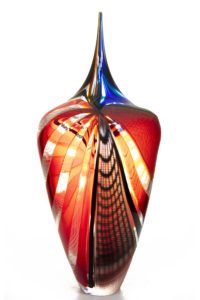 Authentic Hotblown Glass Sculpture"Afonico" by Afro Celotto